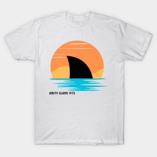 Amity Island Jaws t shirt 1975 T-Shirt